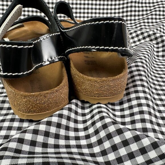 Birkenstock 1774 Proenza Schouler Milano Black & White Minimalist Sandal EU 40 - Picture 6 of 6